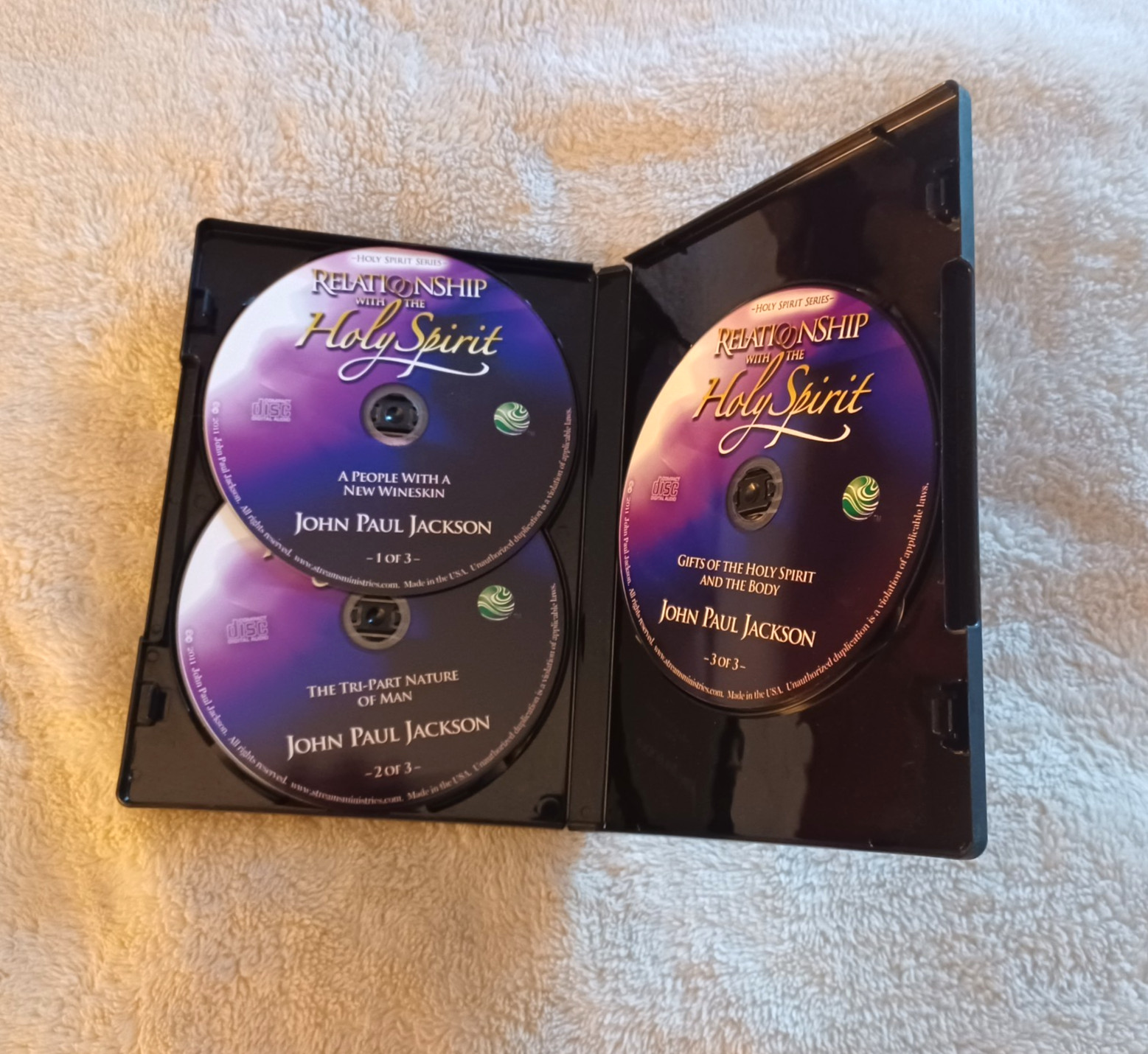 John Paul Jackson Relationship with the Holy Spirit 3 CD Set