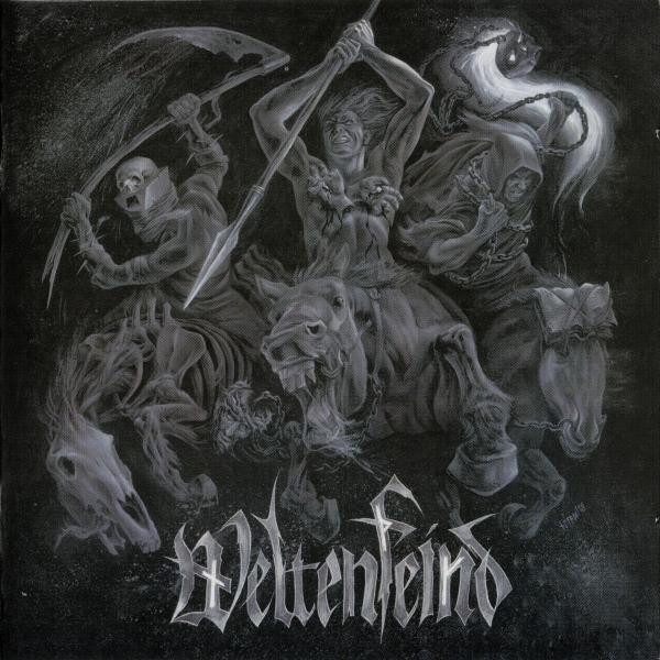 WELTENFEIND split CD 1st PRESS BLACK METAL hand numbered LIMITED EDITION