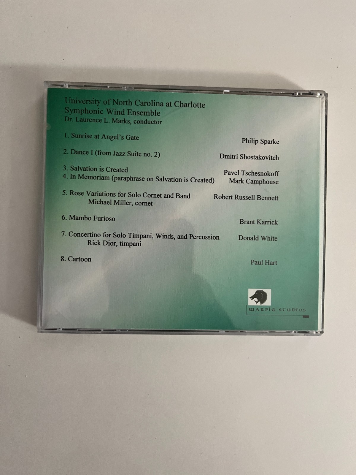 VARIOUS ARTISTS Classical Wind Ensemble CD Lot University Bands Military Fanfare
