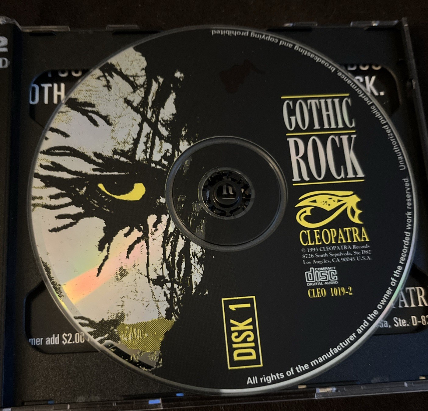 ￼ Various – Gothic Rock (2CD+Booklet) (CLEO 1019-2)1993 OUT OF PRINT/TARE/LTD ED