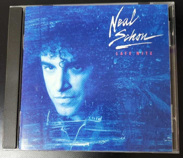 Neal Schon of Journey Late Nite CD 1989 CBS Records Album