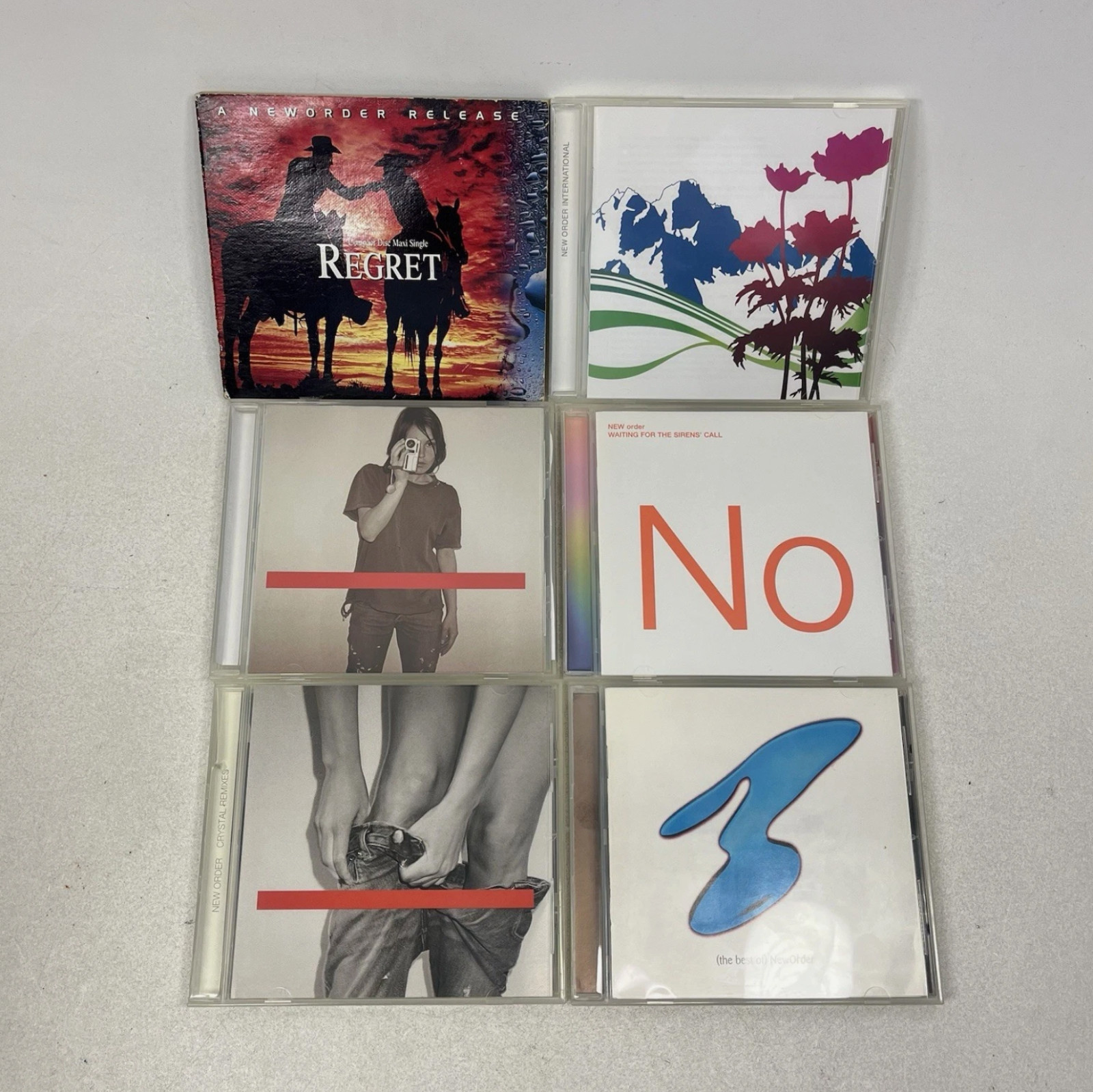 New Order CD 6 Album Lot New Wave Rock Pop Synth