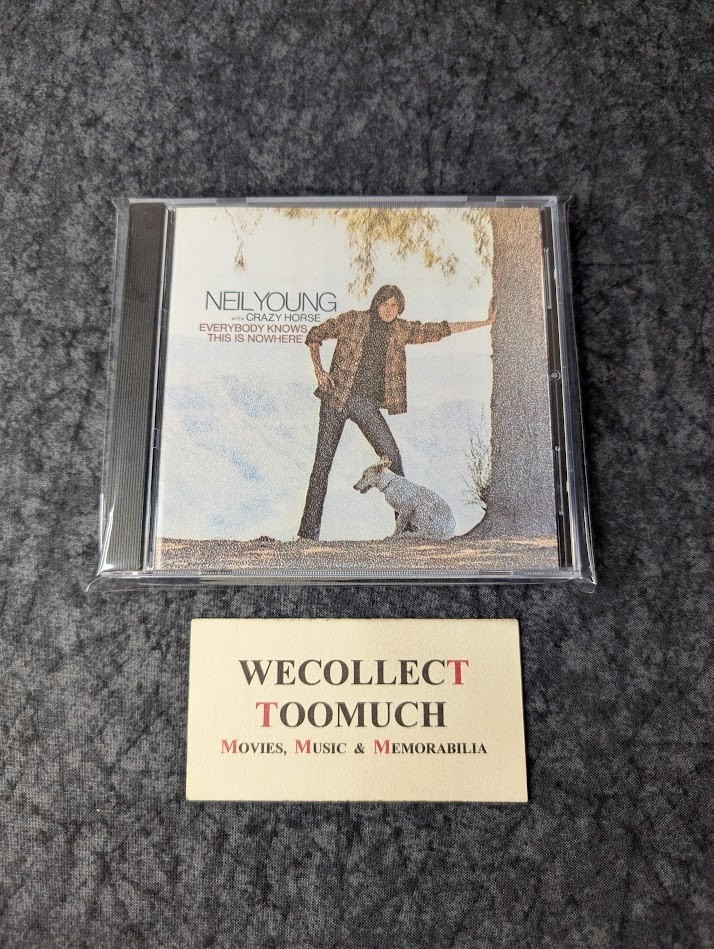 Neil Young Everybody Knows This Is Nowhere 1969 CD 1987 Reprise WEA 7 Tracks