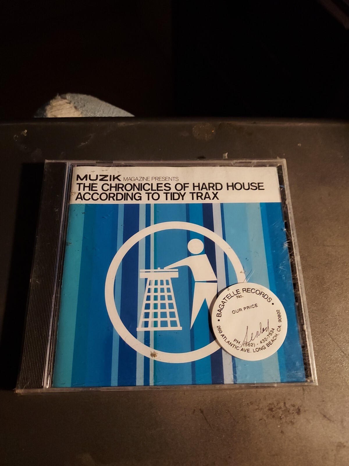 MUZIK CD THE CHRONICLES OF HARD HOUSE ACCORDING TO TIDY TRAX BRAND NEW SEALED