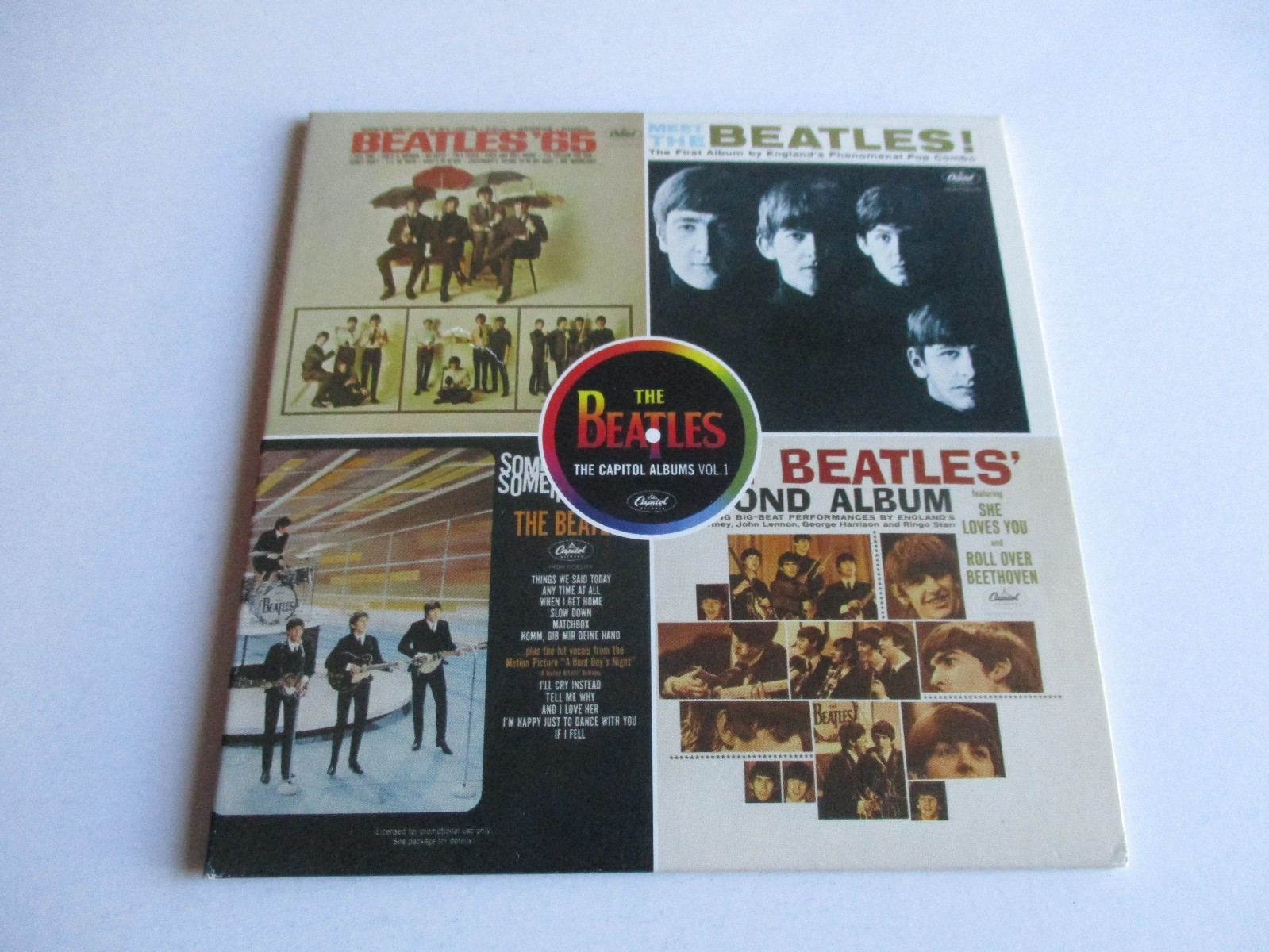 BEATLES THE CAPITOL ALBUMS VOL 1 CD SAMPLER COLLECTORS 16 TRACKS