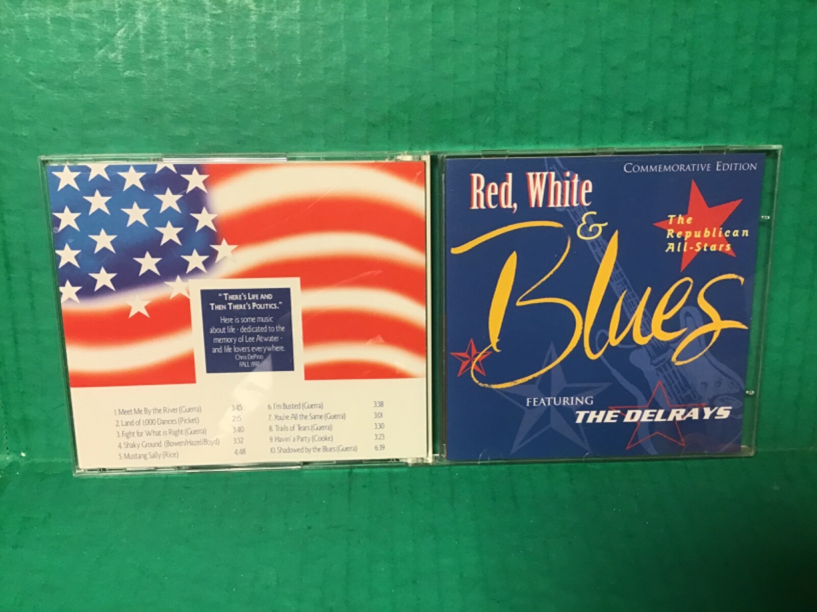 THE DELRAYS – RED,WHITE & BLUES/ Commemorative Edition -CD