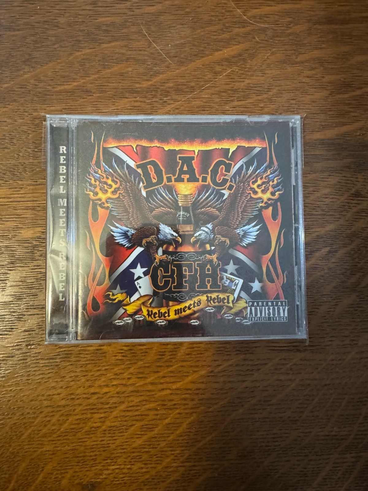 D.A.C. CFA REBEL MEETS REBEL CD SOUTHERN ROCK METAL RARE OOP HTF DIMEBAG COE