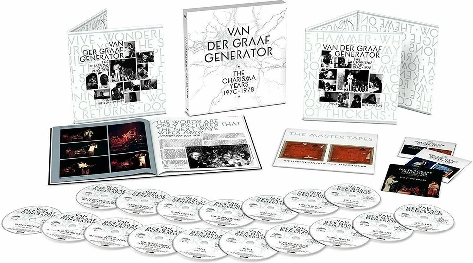 Van Der Graaf Generator – The Charisma Years 1970-1978 17 CD + 3 Blu-ray Box Set