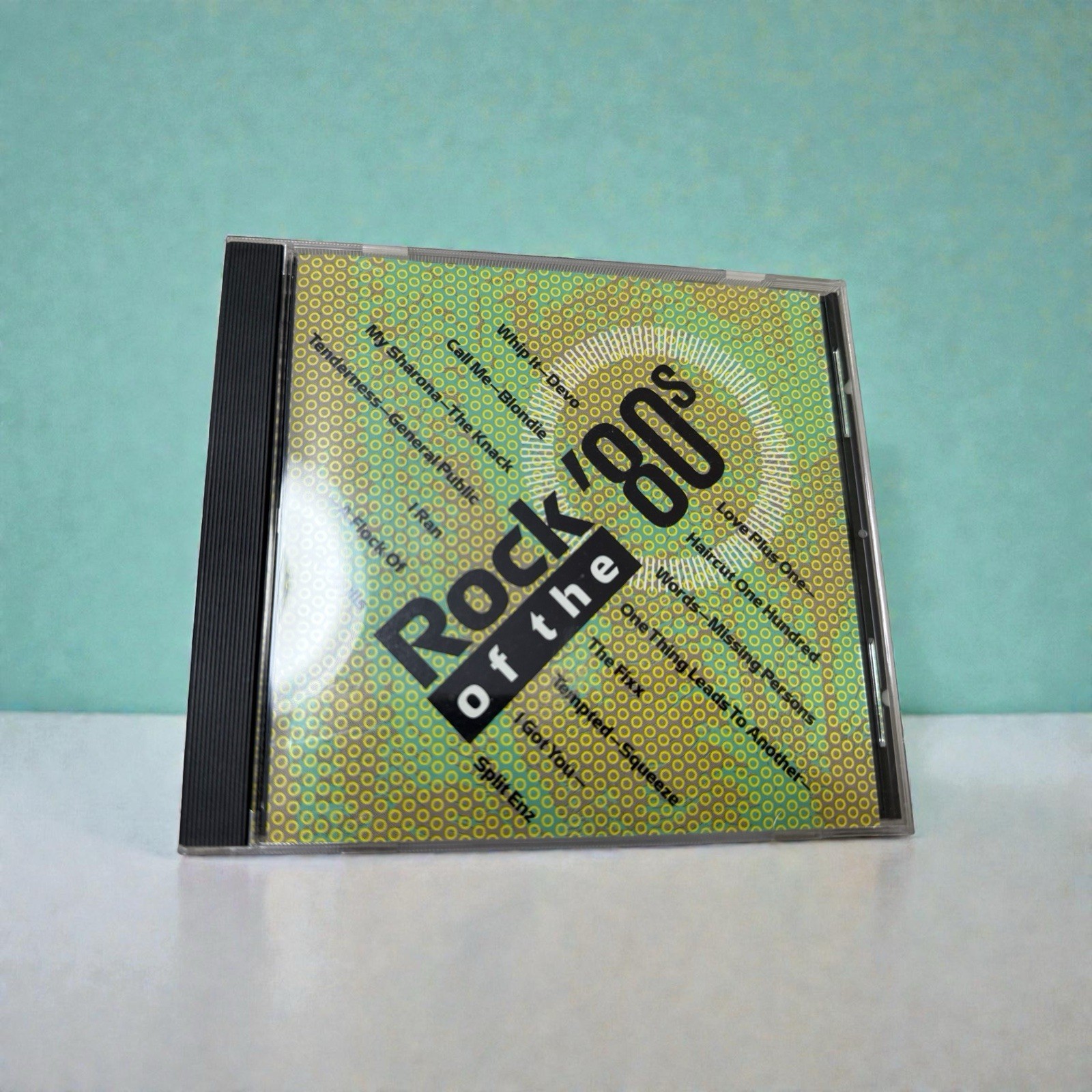 ROCK OF THE 80’S CD 💿 ((((DEVO/BLONDIE/KNACK/FIXX/SQUEEZE))))
