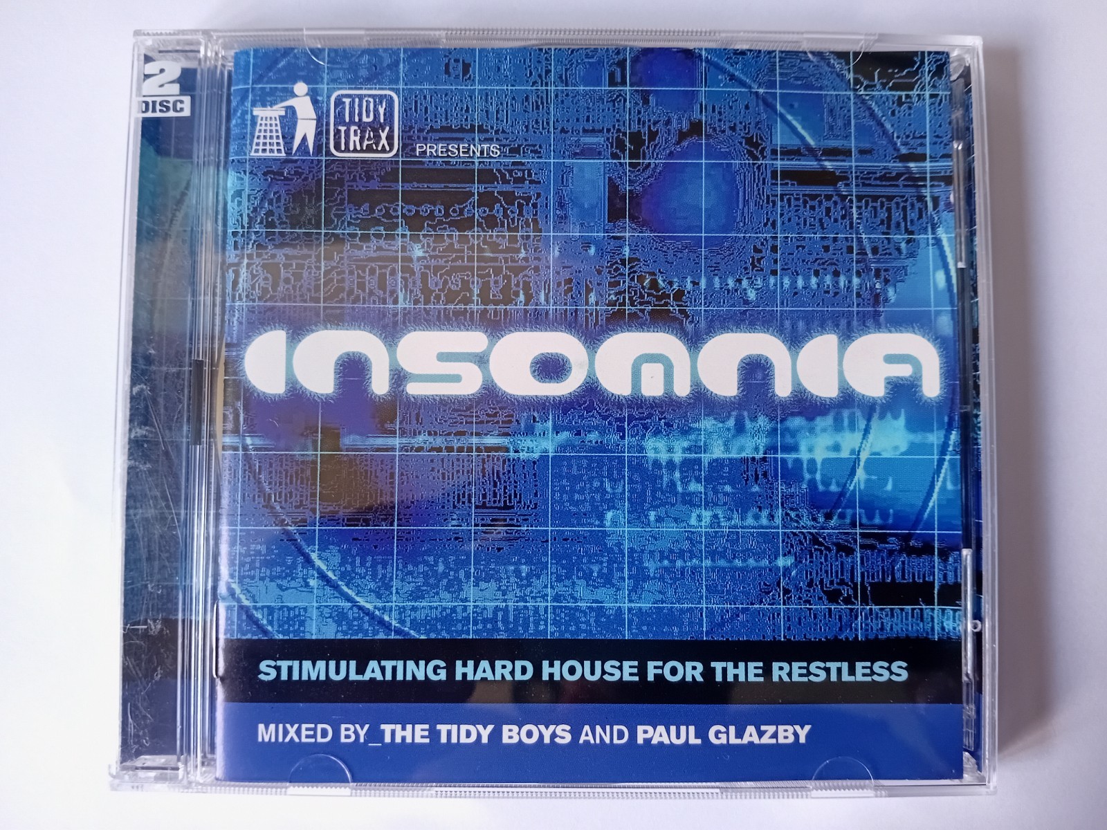 Tidy Trax Insomnia CD The Tidy Boys + Paul Glazby Hard House NRG Trance RARE