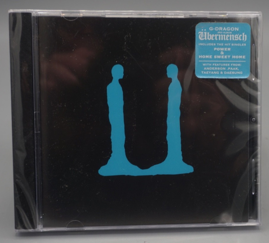 G-DRAGON UBERMENSCH [Blue Verson) NEW CD Cracked Case Free Shipping