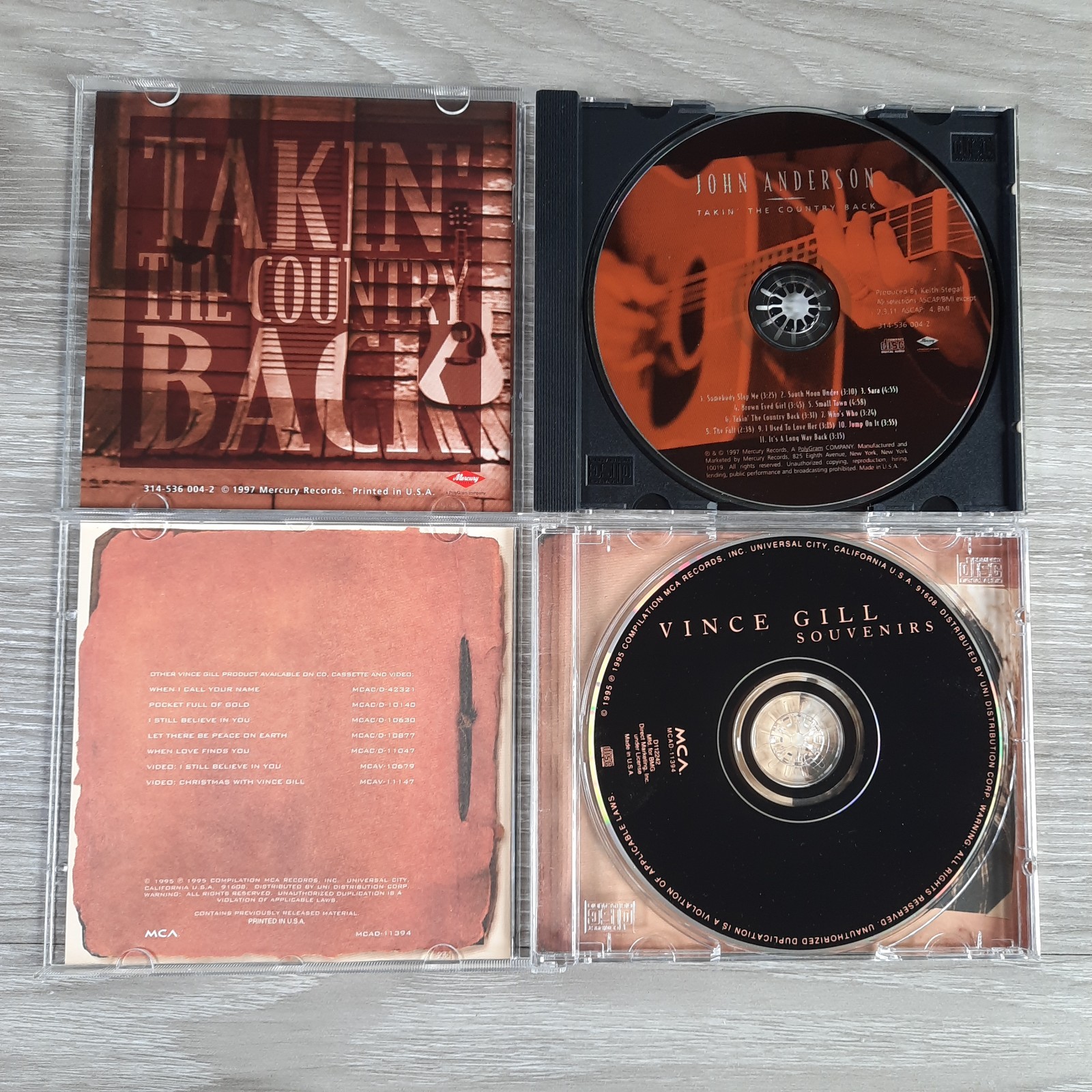 Alan Jackson Garth Brooks 90s Country CD Lot Toby Keith Vince Gill John Anderson