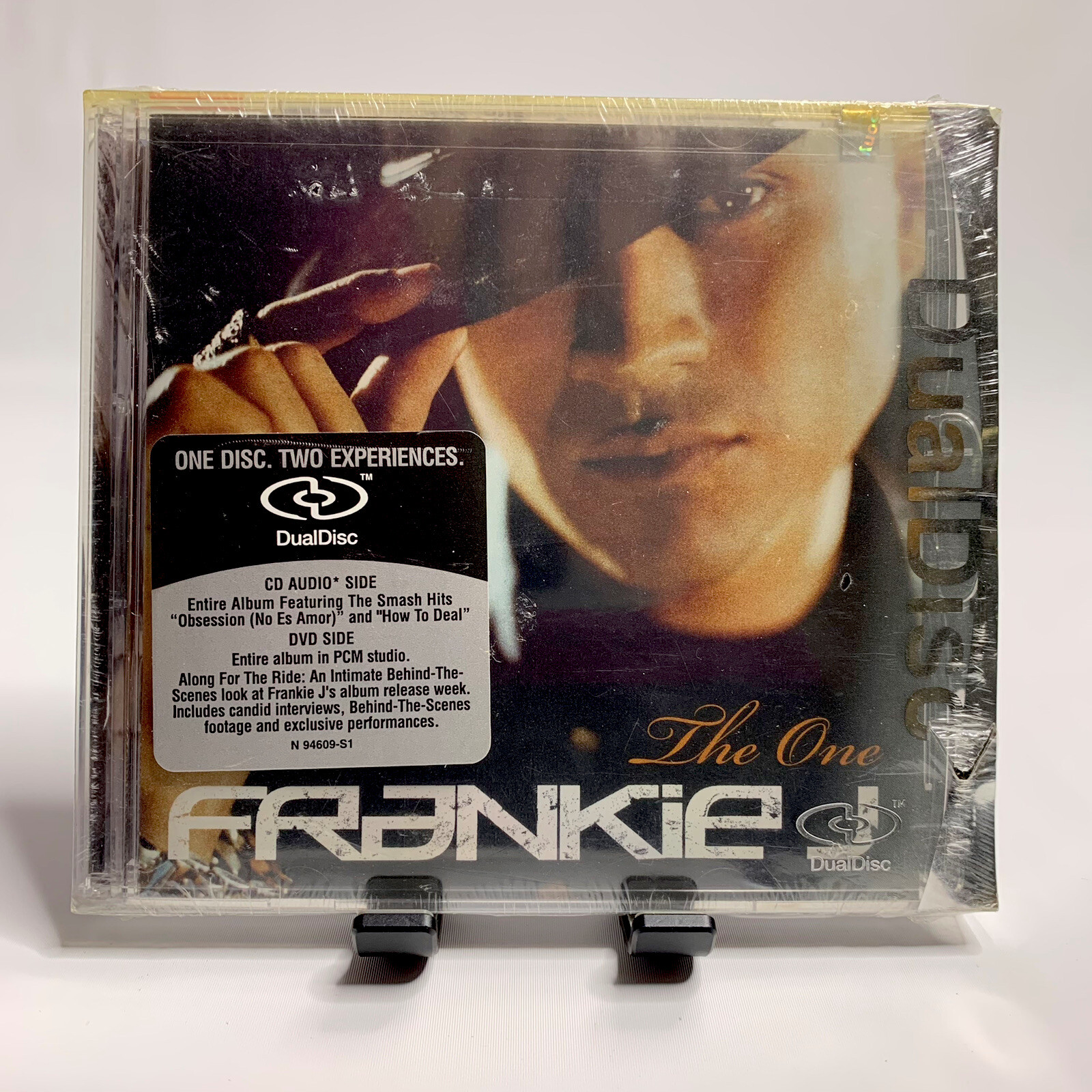 Frankie J CD + DVD Dual Disc The One with Bonus Tracks Luny Tunes Remix Rare New