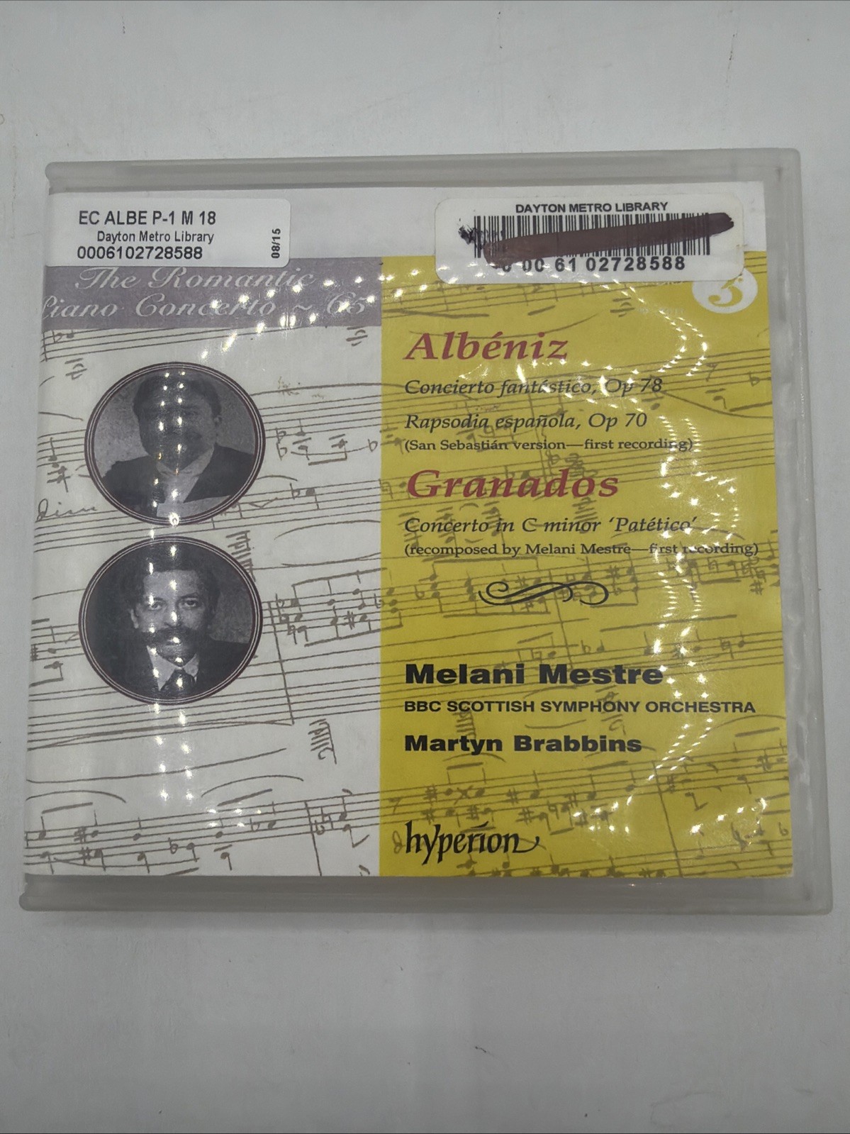Melani Mestre BBC Scotish Symphony Orchestra CD The Romantic Piano Concerto 65
