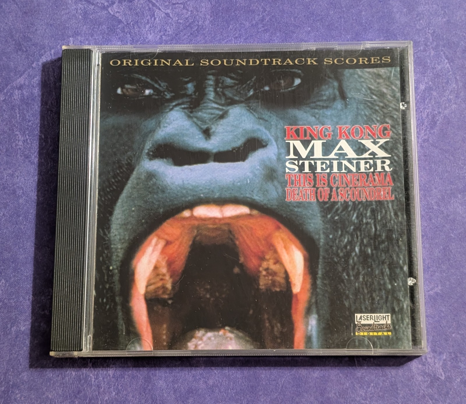 Max Steiner – Original Soundtrack Scores (1998 CD) King Kong Cinerama Scoundrel