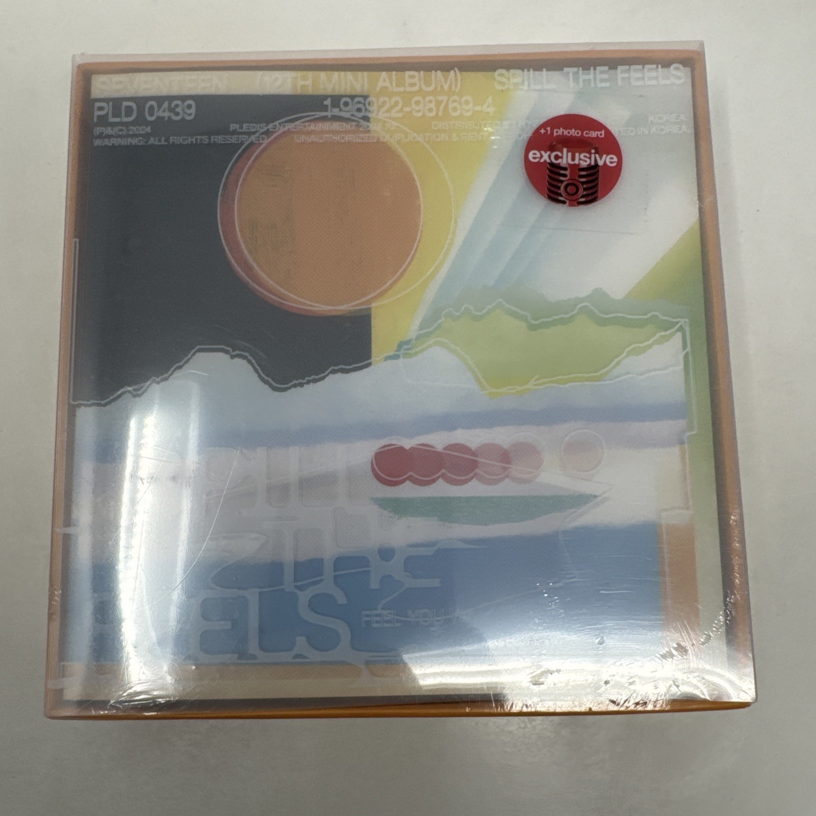 SEVENTEEN – SPILL THE FEELS 12TH EP (Target Exclusive, CD) – Orange