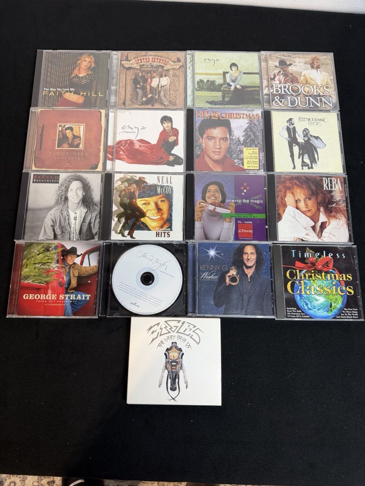 Lot Of 17 CDs 1970s – 1990s Various CDs with Cases – Good Condition