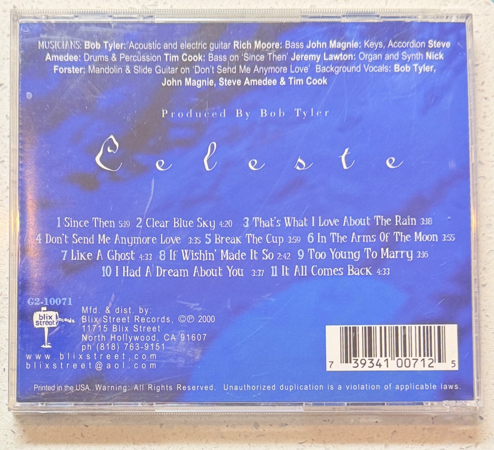 Celeste Krenz Celeste CD 2000 Contemporary Folk