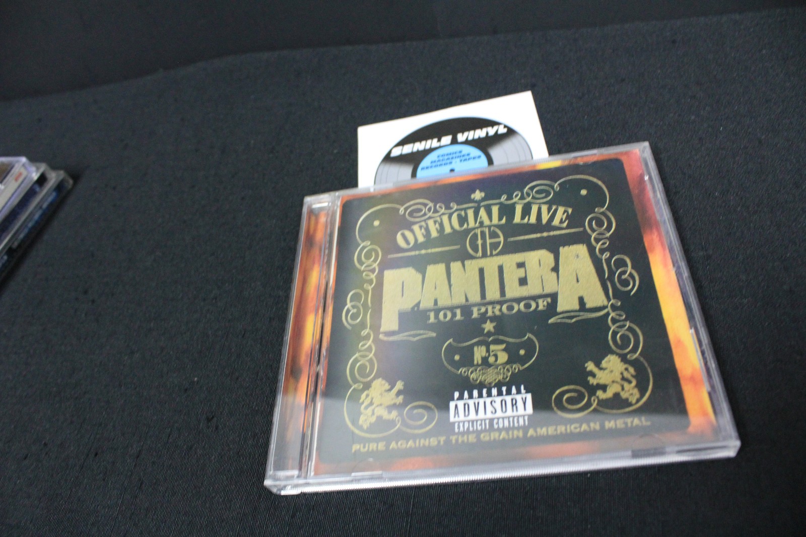 Lot of 4 Pantera Cds vulgar, live, driven, reinventing G-VG All Tested VG+
