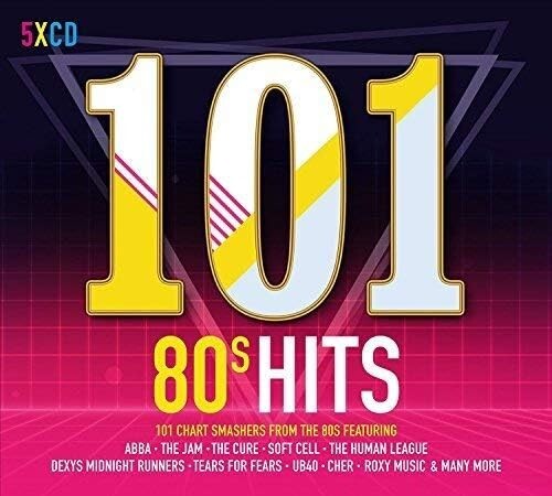 101 Hits 80s ~ 5xCD NEW & SEALED 1980s Pop Rock Soul / Eighties * GREAT PRICE *