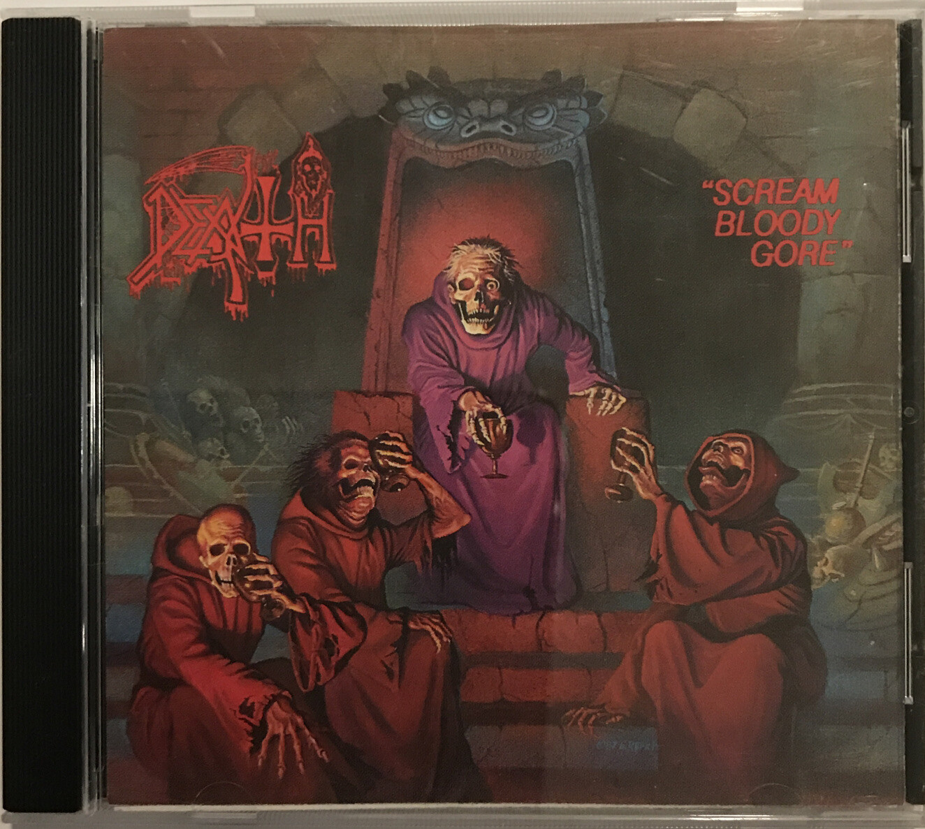 Death – Scream Bloody Gore CD 1987 Combat – 88561-8146-2 [2ND PRESS RARE]