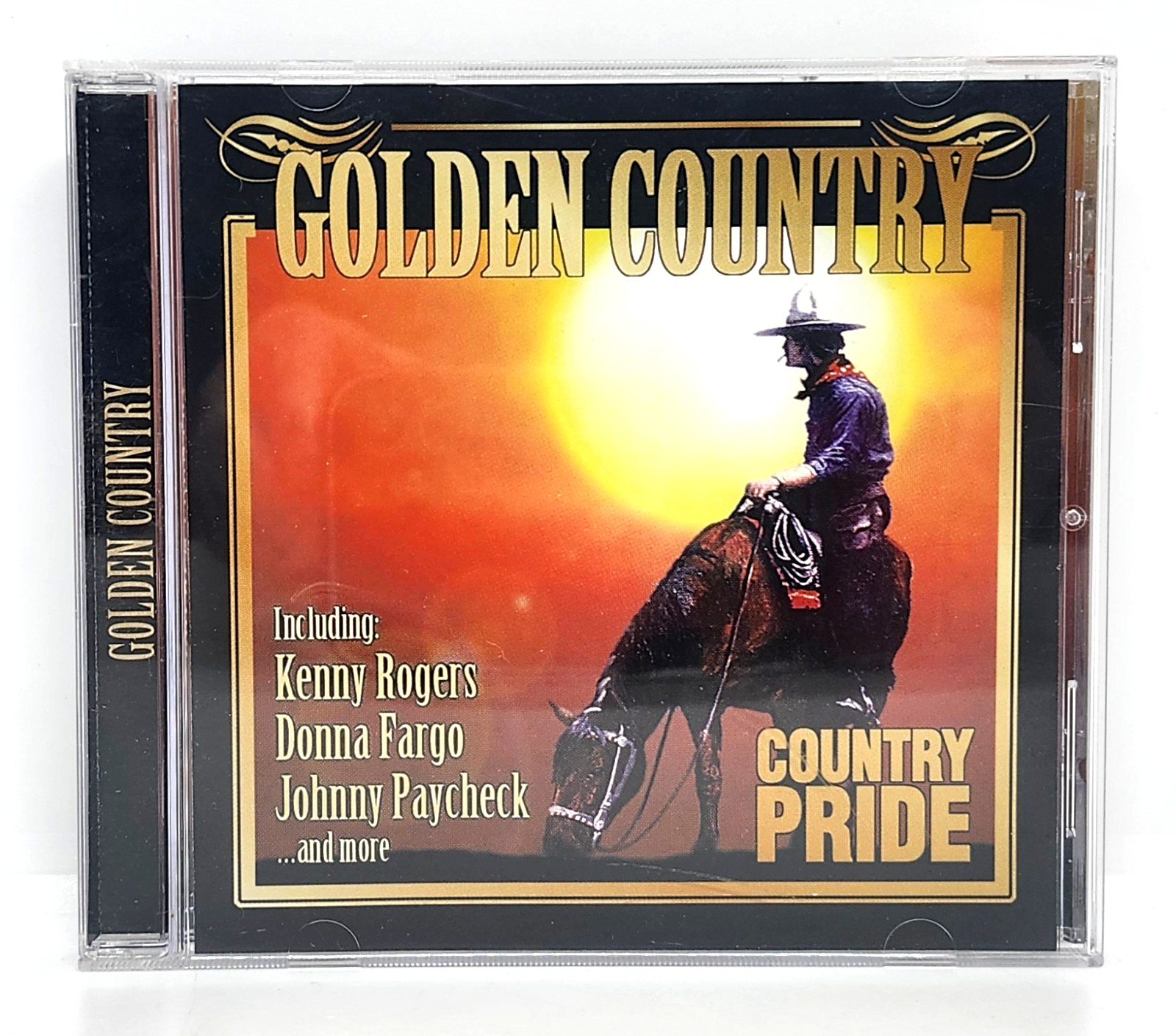 GOLDEN COUNTRY / COUNTRY PRIDE CD (2000) KENNY ROGERS DONNA FARGO LEE GREENWOOD