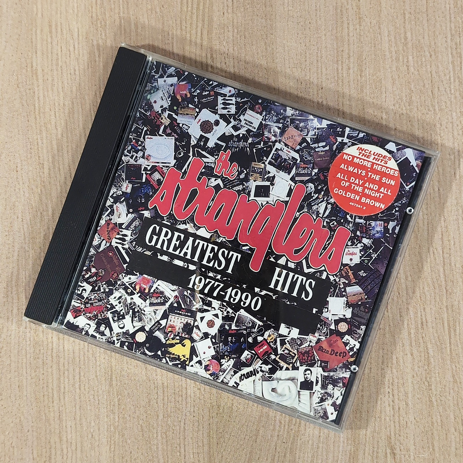 The Stranglers Greatest Hits 1977 1990 CD Punk New Wave Rock Tested Very Good
