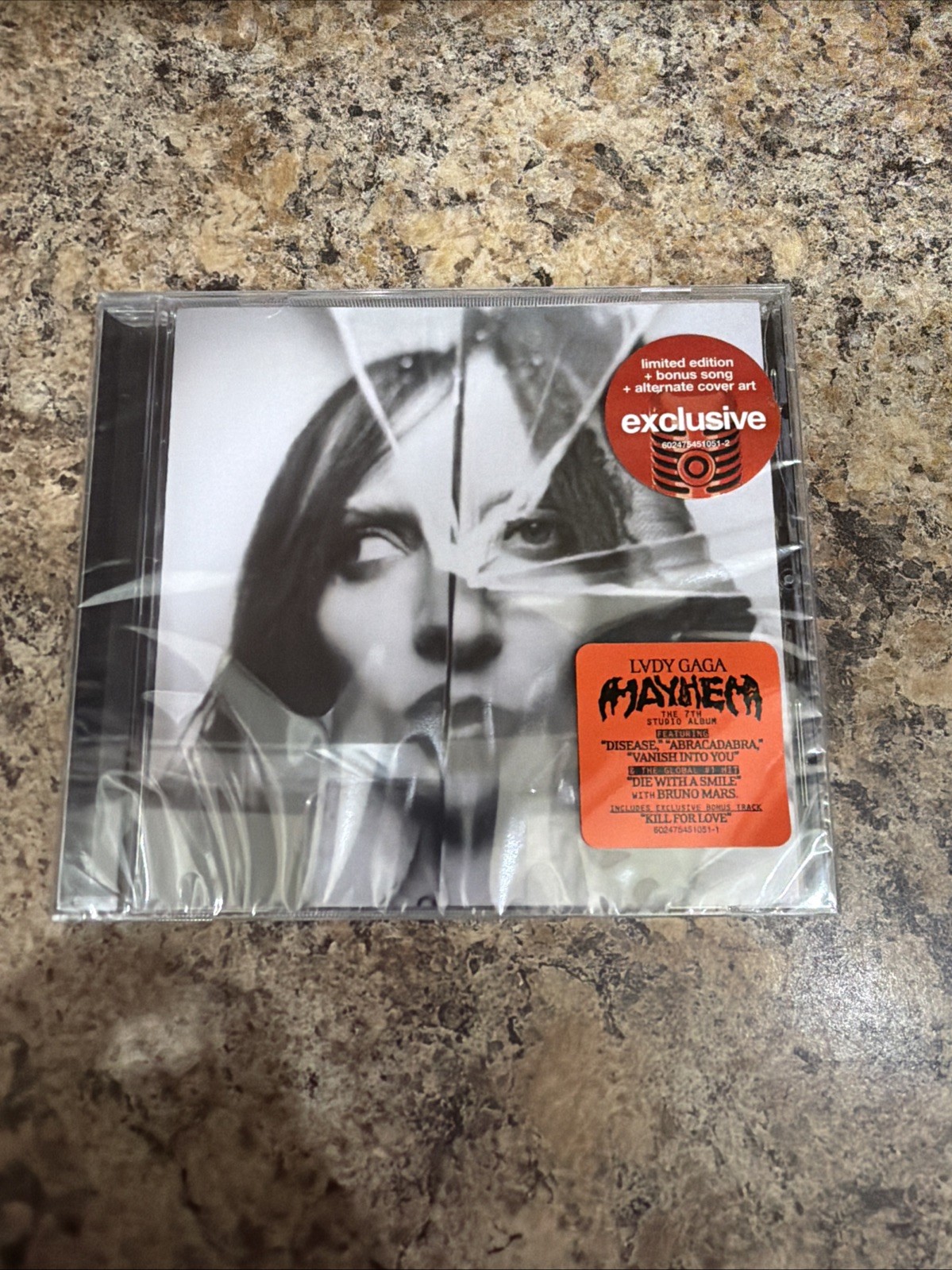 Lady Gaga Mayhem Target Limited Edition Exclusive CD Album Brand New Sealed NOS