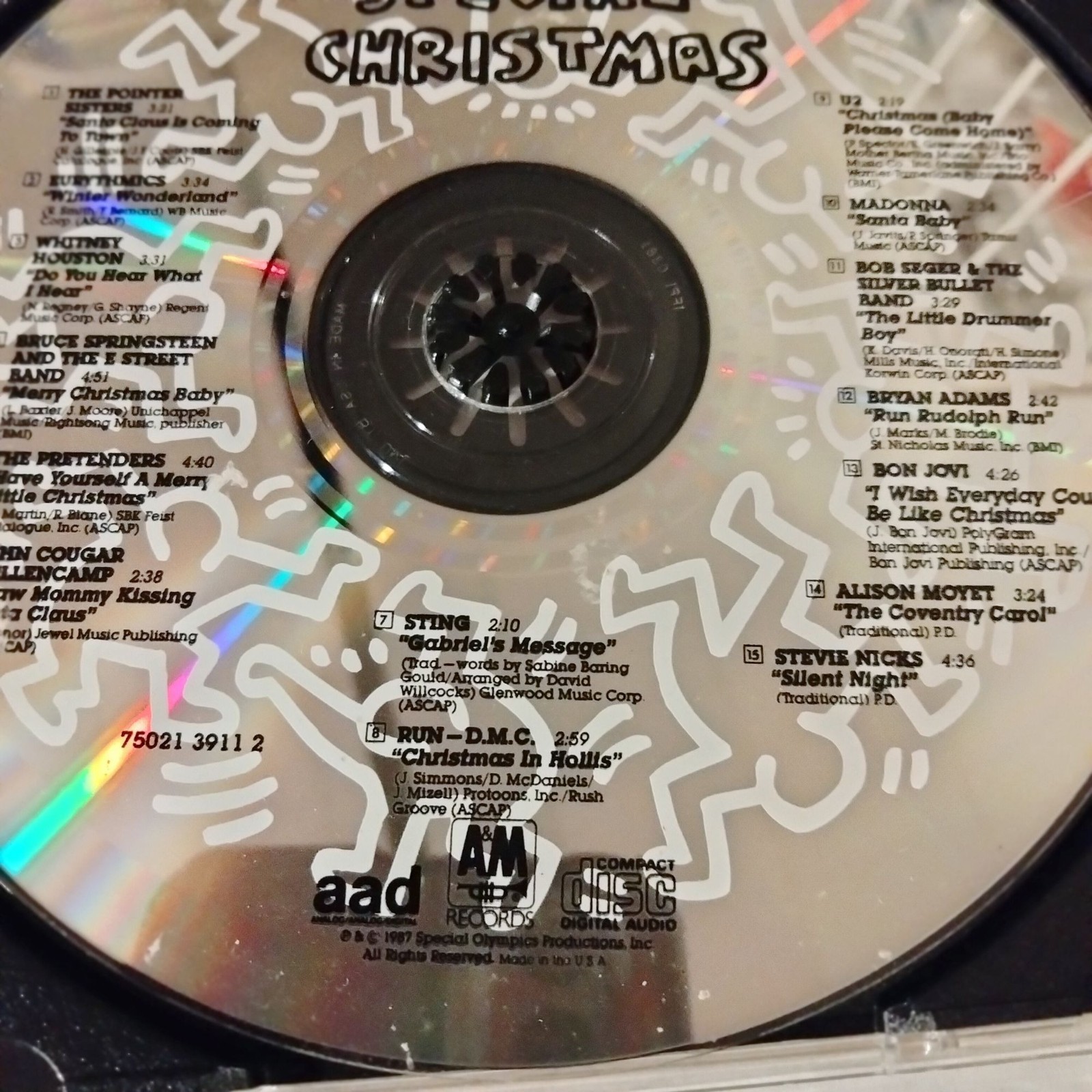 A Very Special Christmas Compilation CD Featuring Various Artists