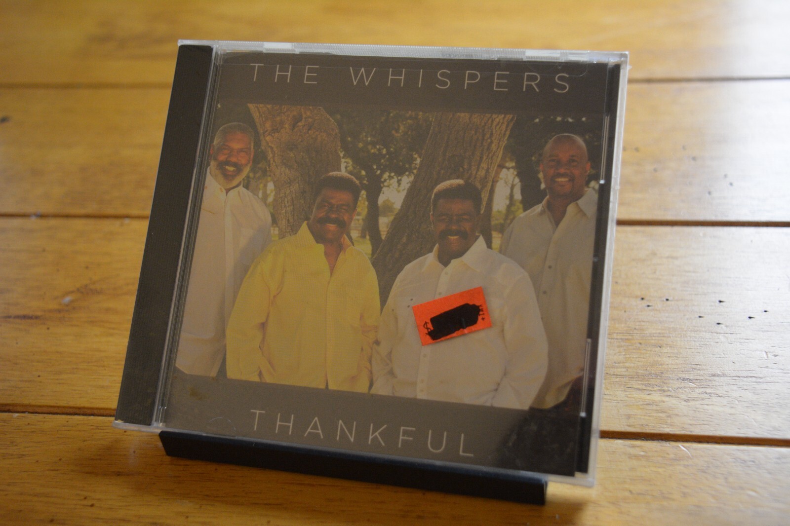 THE WHISPERS “THANKFUL” AUDIO CD [NEW SEALED] 2009 GOSPEL CASE CRACKED