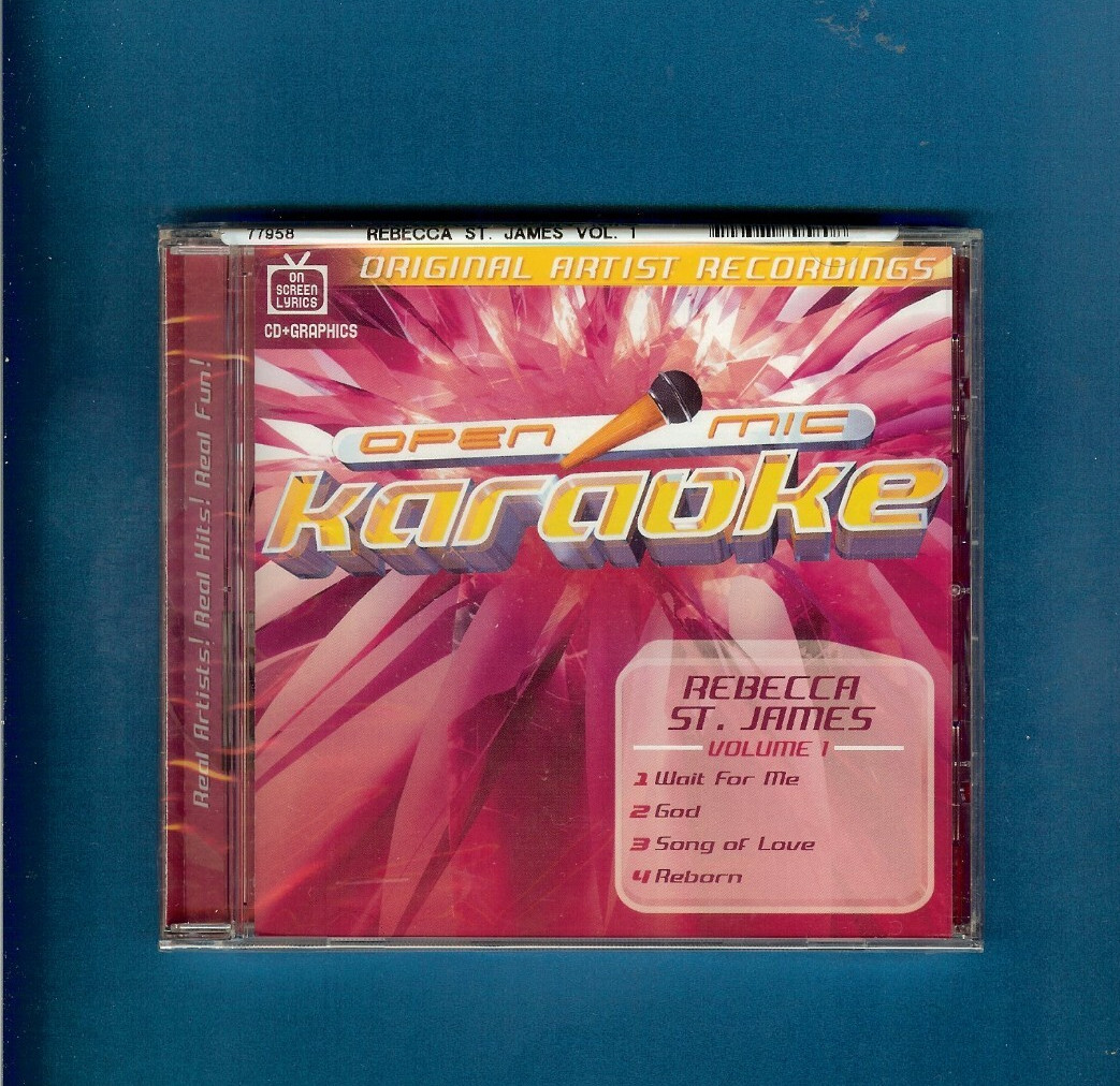 REBECCA ST. JAMES – Open Mic Karaoke – Volume 1 – CD – NEW – SEALED