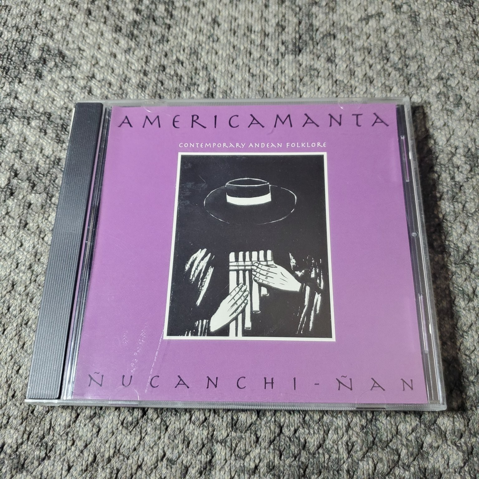 AMERICAMANTA – NUCANCHI-ÑAN CD 1996 Andean Folk World Music Llactamanta