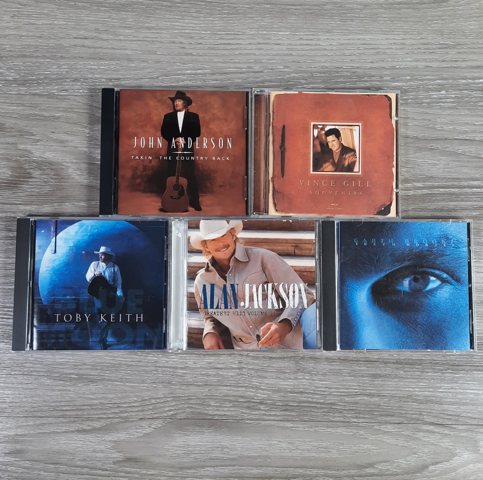 Alan Jackson Garth Brooks 90s Country CD Lot Toby Keith Vince Gill John Anderson