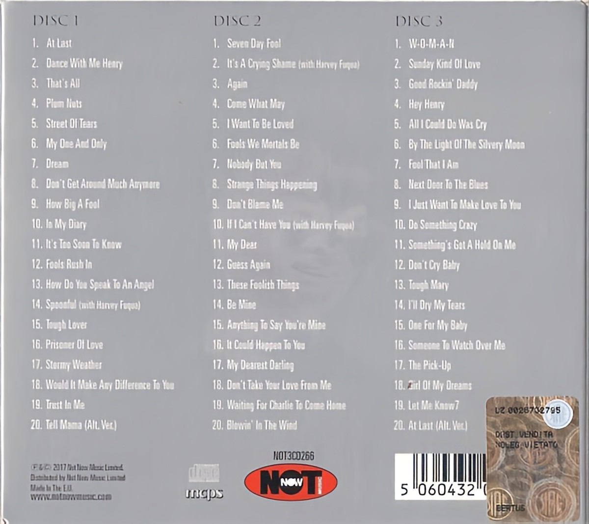 Etta James – The Platinum Collection 3 CD Set – NEW