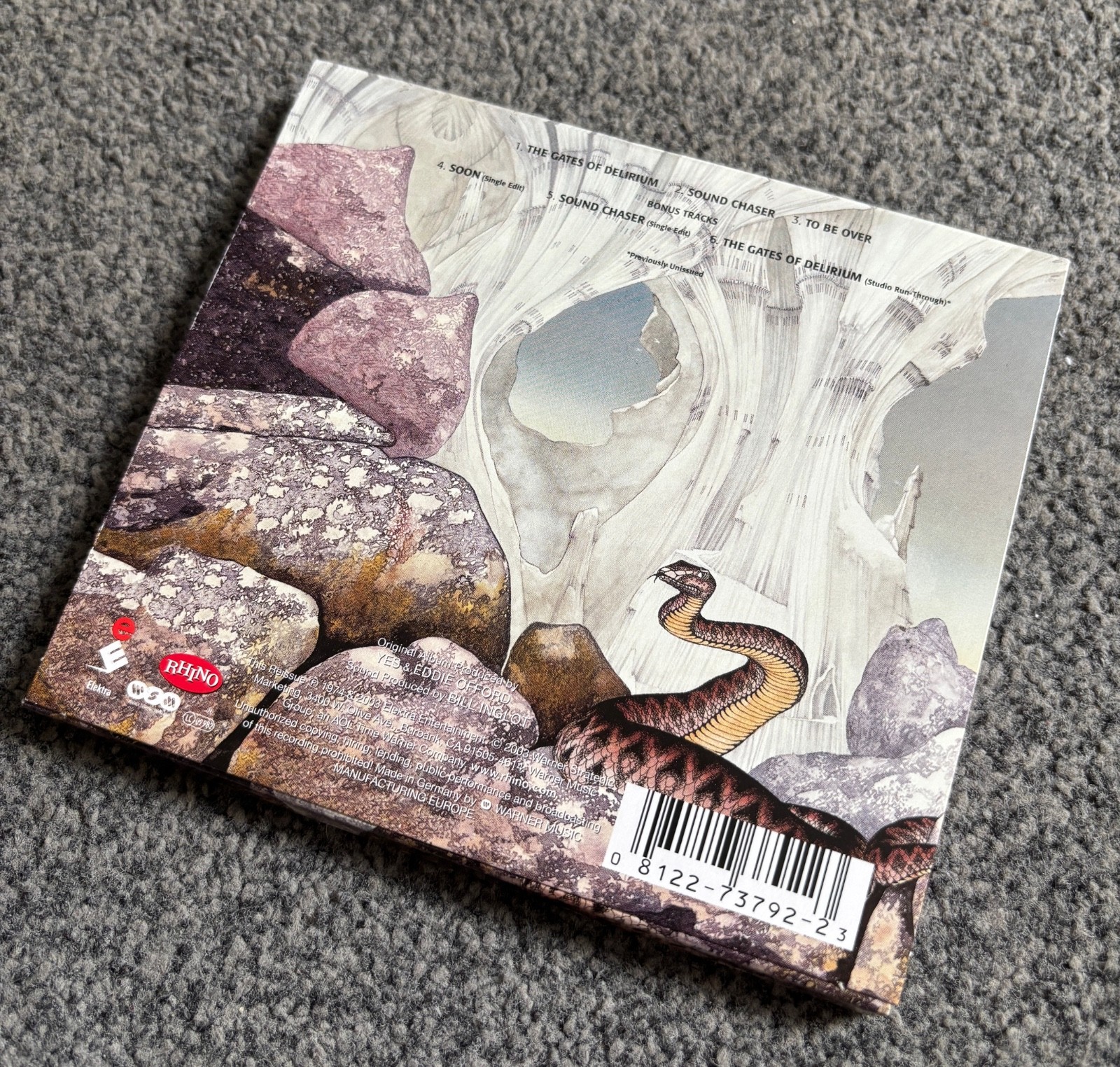 YES – 5 CD ALBUM BUNDLE COLLECTION (RHINO EXPANDED REMASTERS 2004)