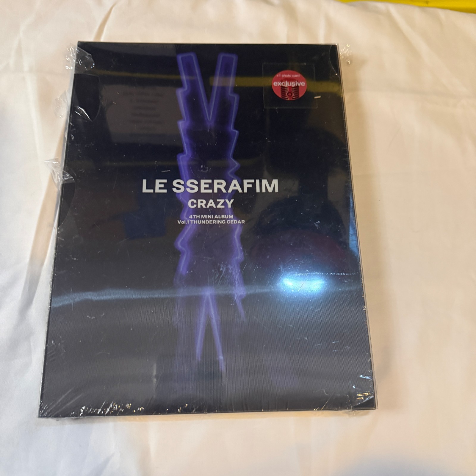 LE SSERAFIM CRAZY 4TH MINI ALBUM VOL. 1 THUNDERING CD Dipipak KPOP Sealed