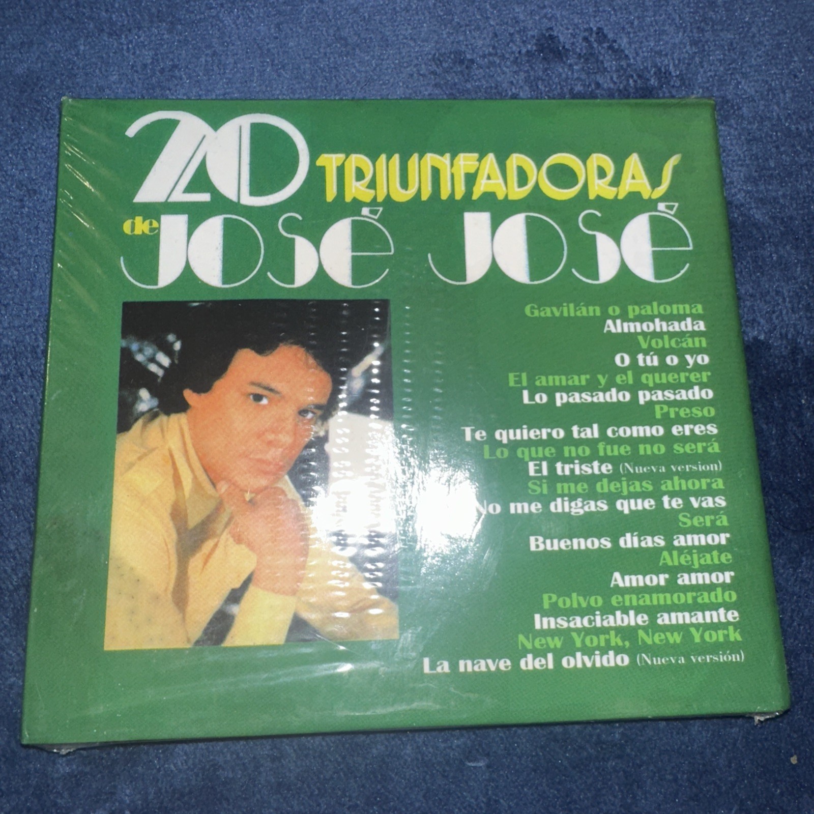 Jose Jose 20 Triunfadoras De Jose Jose Mexican Edition CD