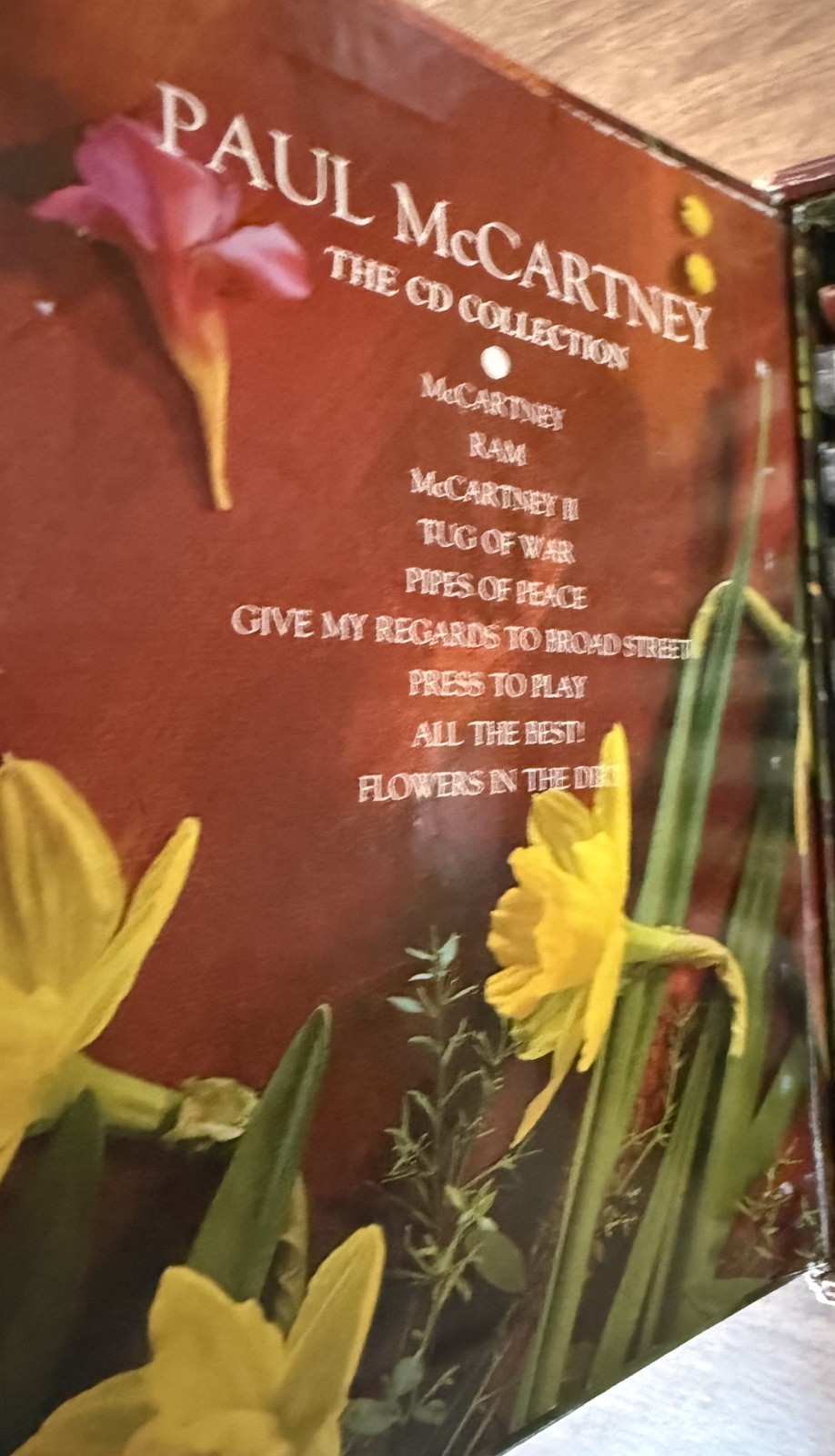 PAUL MCCARTNEY THE CD COLLECTION 9 CD PROMO BOX SET
