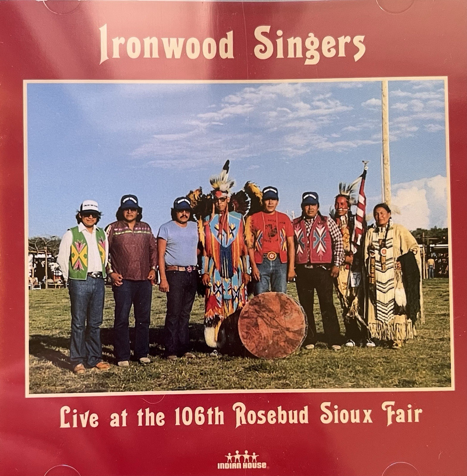 IRONWOOD SINGERS – LIVE AT THE 106TH ROSEBUD SIOUX FAIR – CD Native American
