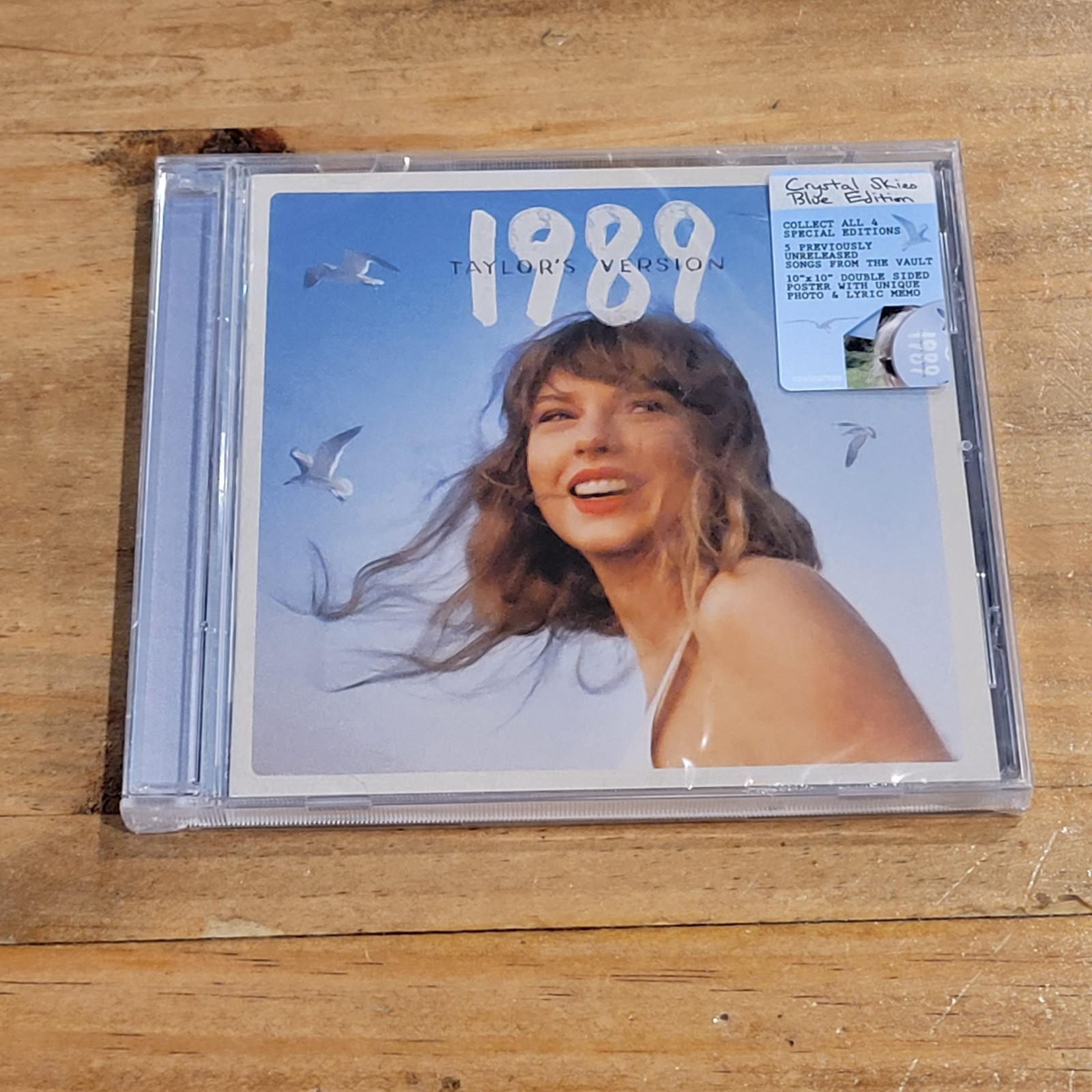 Taylor Swift 1989 Taylor’s Version CD Crystal Skies Blue Edition Made Germany