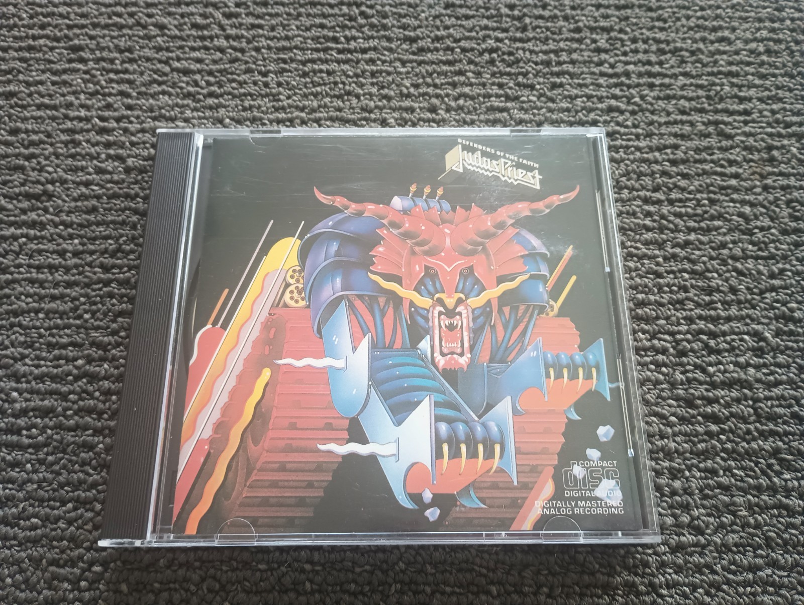 JUDAS PRIEST DEFENDERS OF THE FAITH CD/1984 MADE IN JAPAN/IN RARELY PLAYED COND