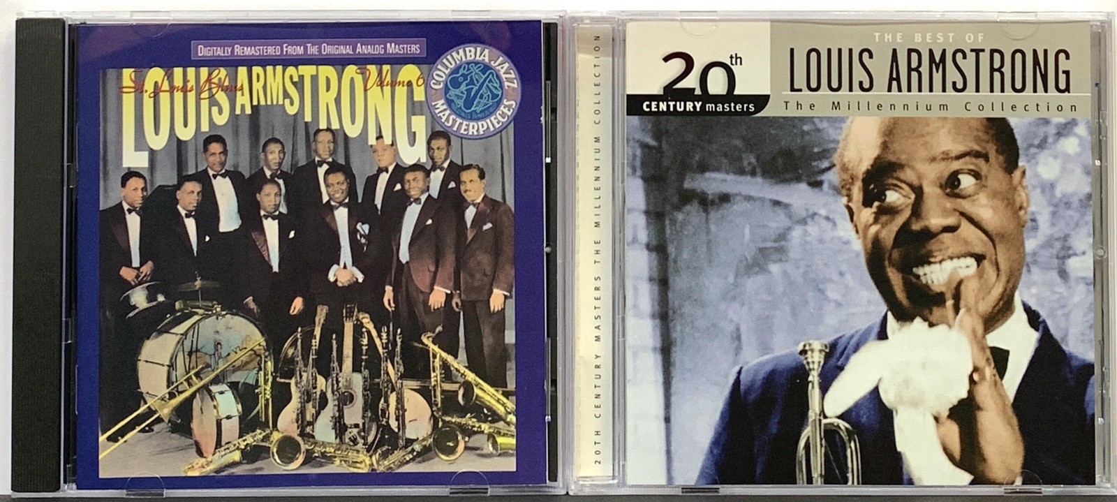 Louis Armstrong St. Louis Blues Vol. 6 • The Best Of Louis Armstrong 2 CDs *MINT