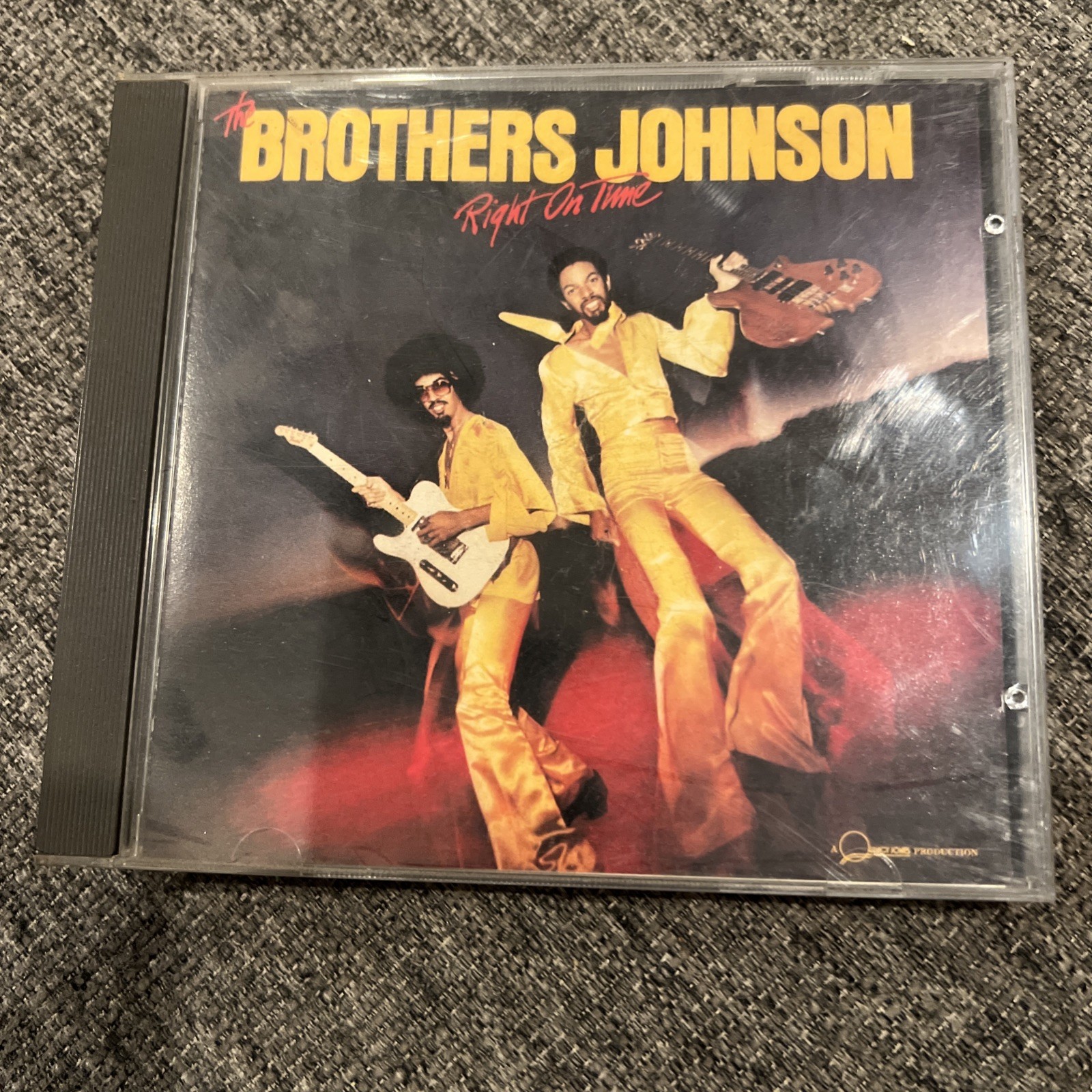 The Brothers Johnson Right On Time CD 1996 A&M Records Excellent Condition Rare