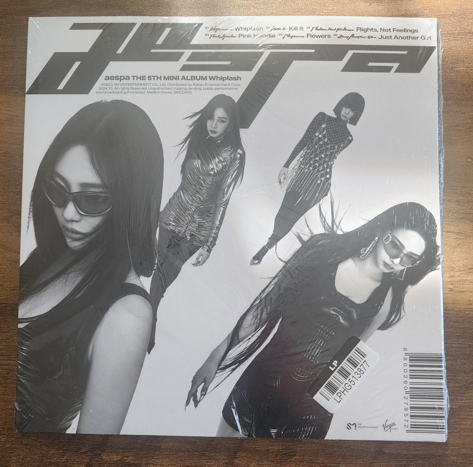 aespa – The 5th Mini Album ‘Whiplash’ (CD)