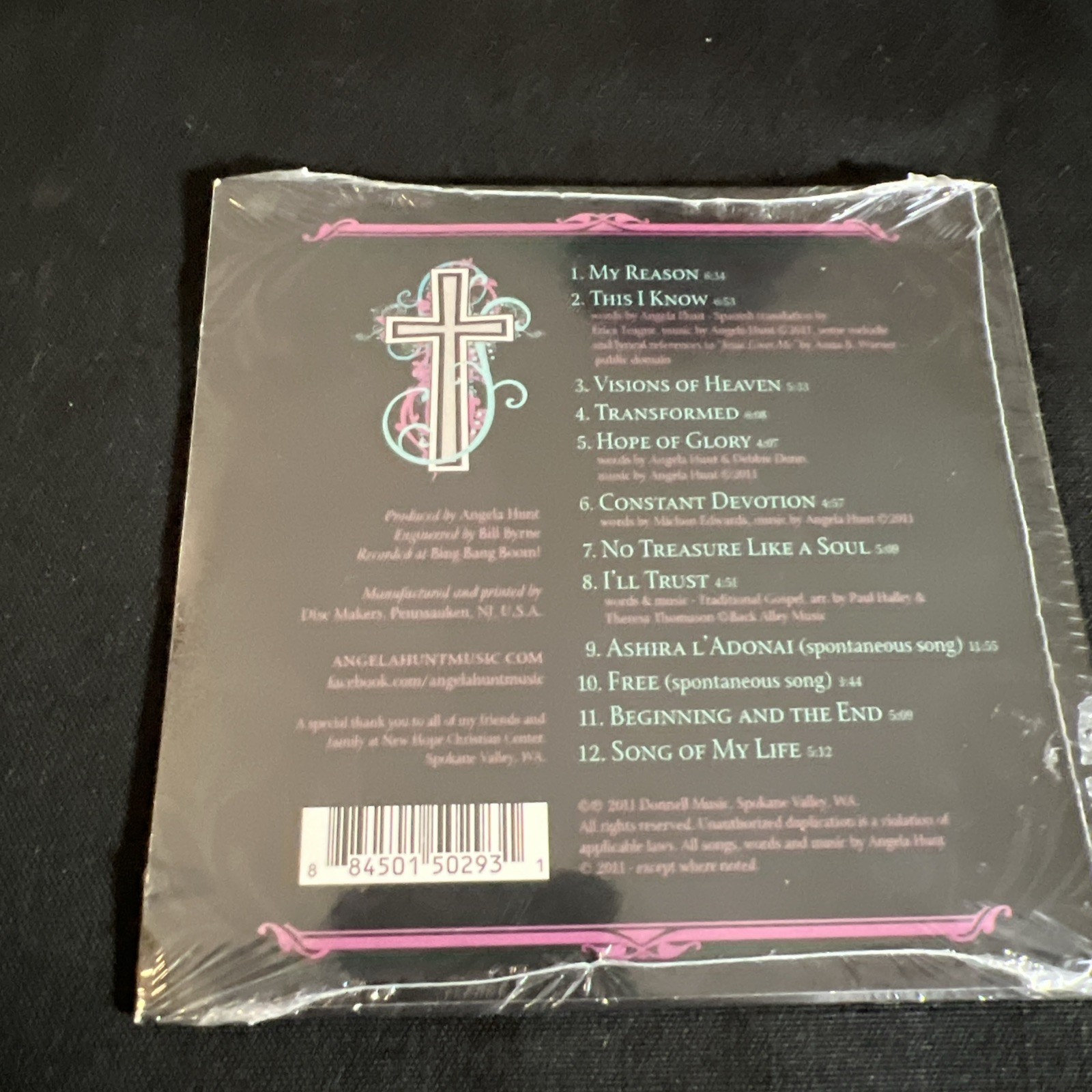 Angela Hunt Prayers & Offerings CD Live studio recording voice & piano New Rare