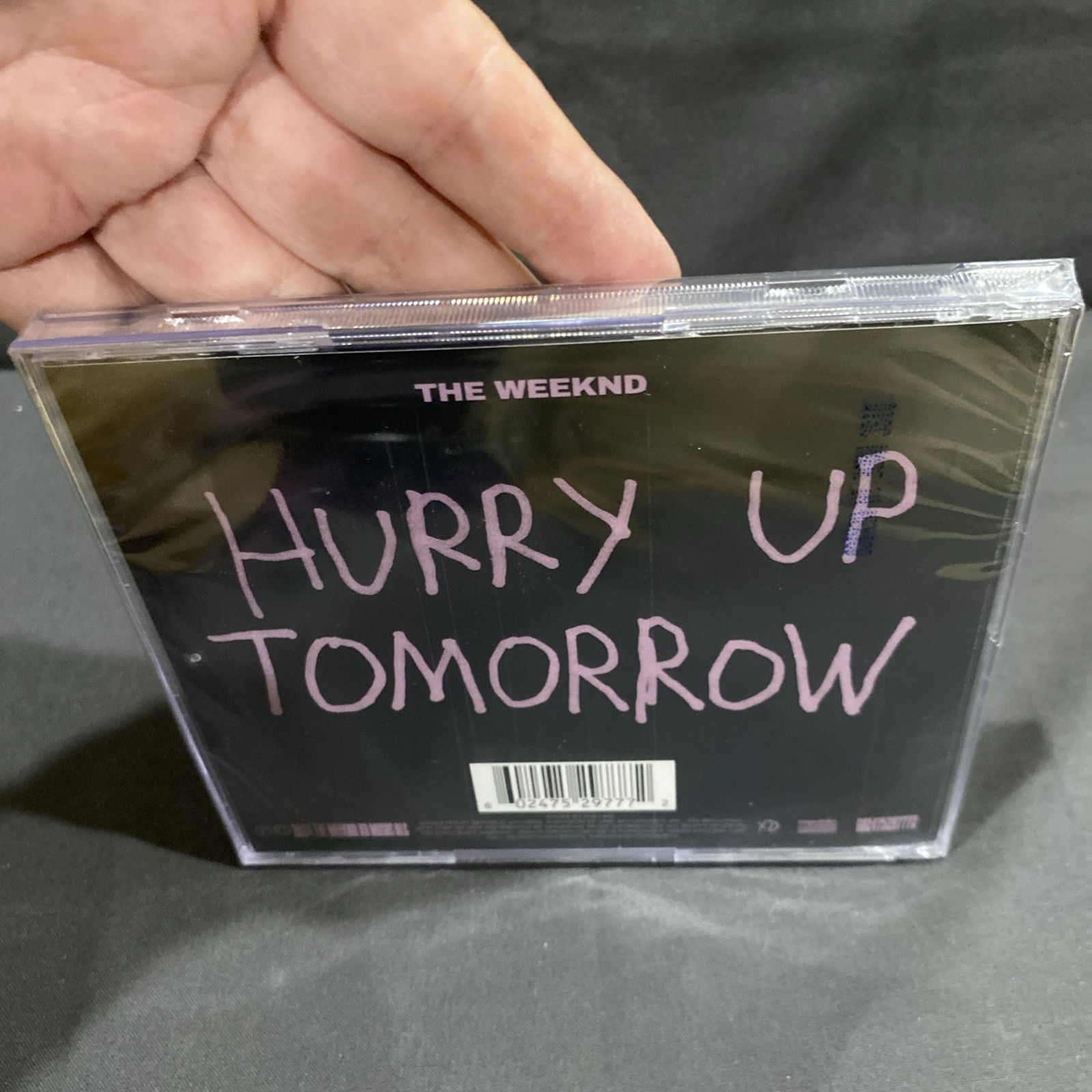 Sealed Autographed THE WEEKND – Hurry Up Tomorrow CD W/Signed Insert – Weekend