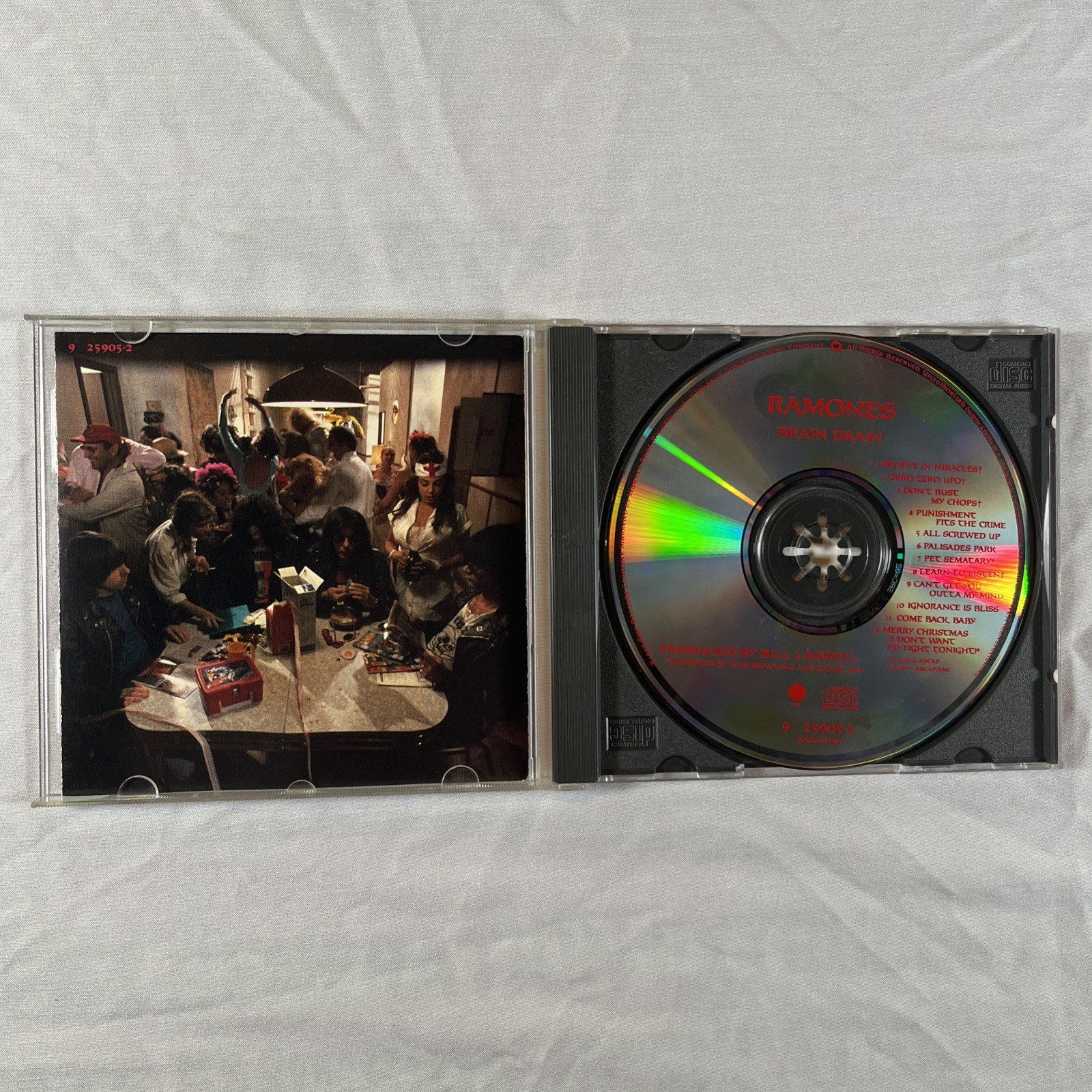 Brain Drain by Ramones (CD, Sire)