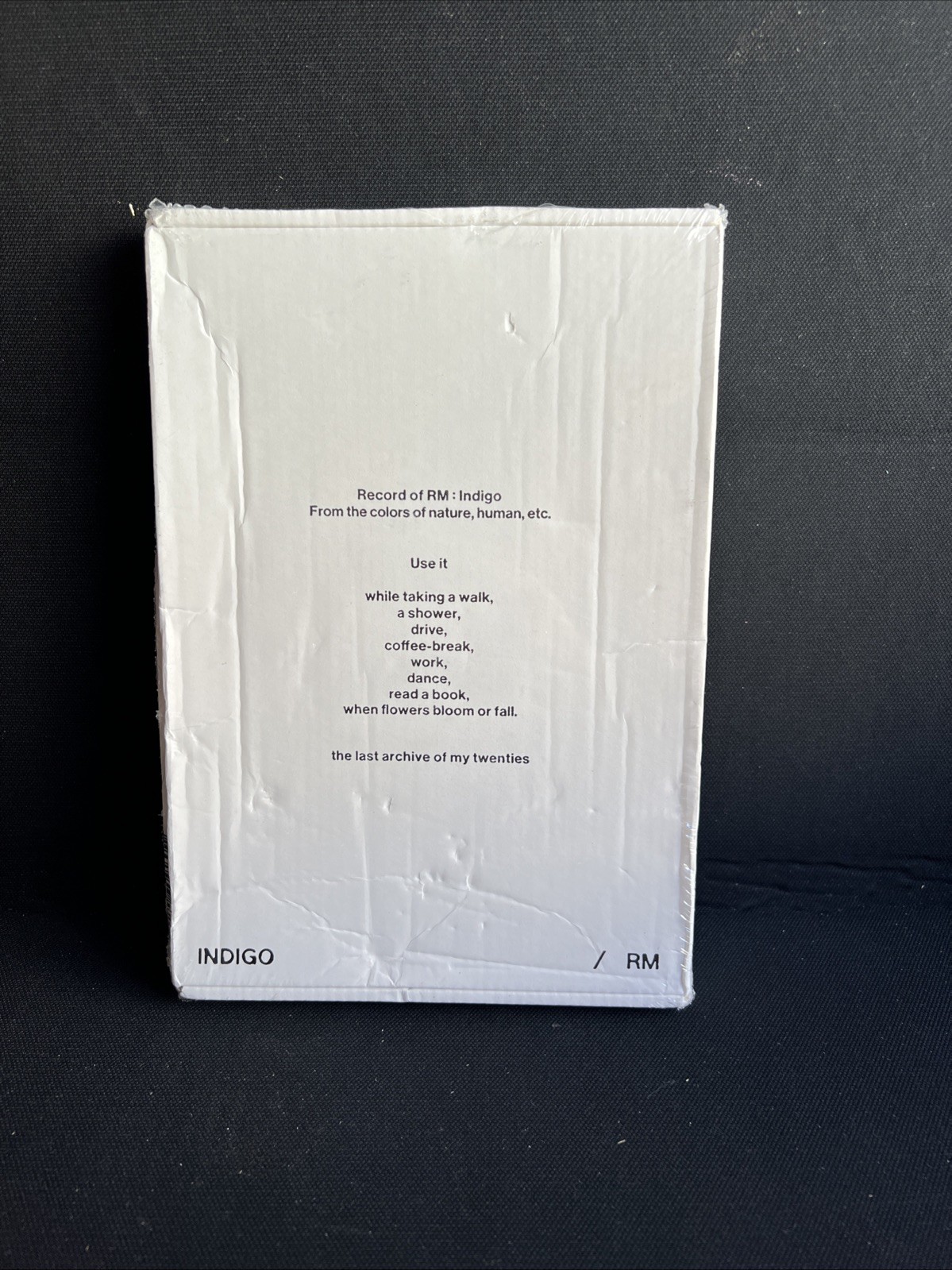 RM BTS Album [Indigo] Book Edition CD