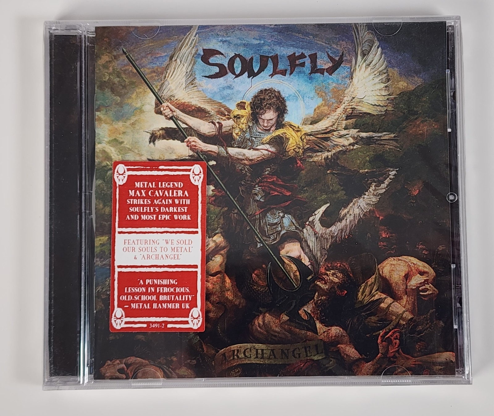 Soulfly – Archangel CD (2015, Nuclear Blast) Brand New Sealed (Hole-Punch Promo
