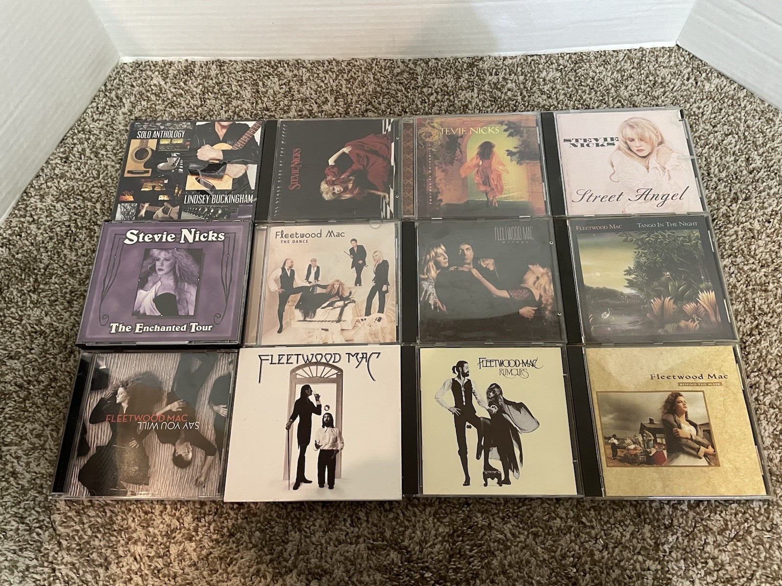 Fleetwood Mac Stevie Nicks Lindsey Buckingham 12 CD Lot – FREE SHIPPING !